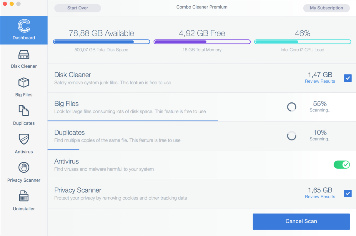 mac antivirus test results